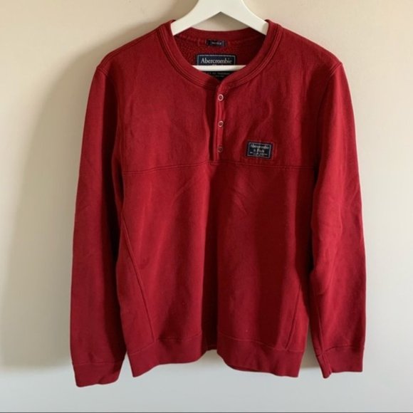 Abercrombie & Fitch Other - Abercrombie & Fitch Red Sweatshirt